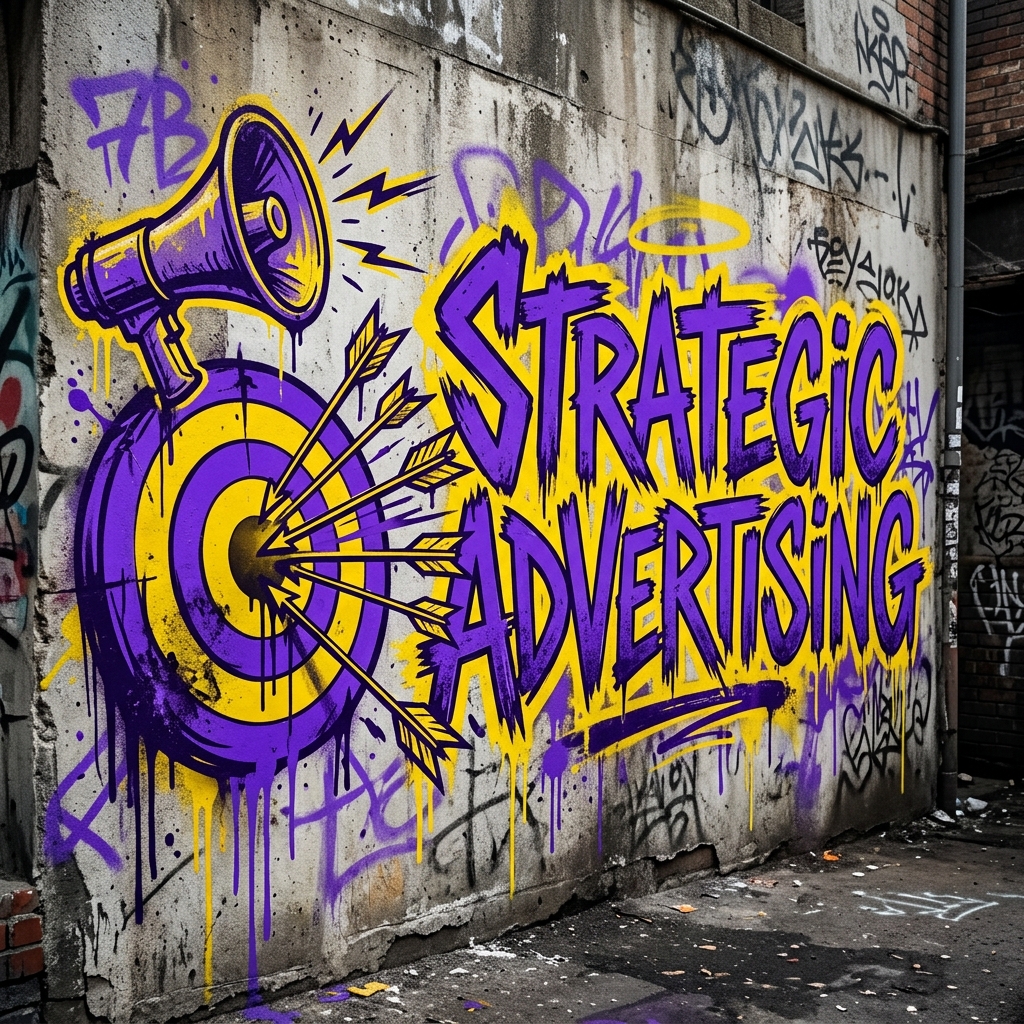 Strategic Advertising Graffiti