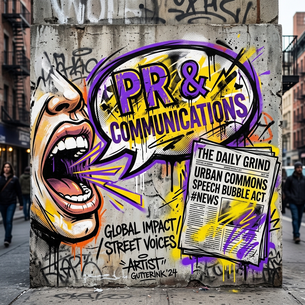 PR & Communications Graffiti